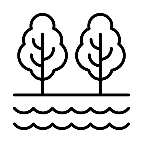 650-Metre Riverside Promenade icon